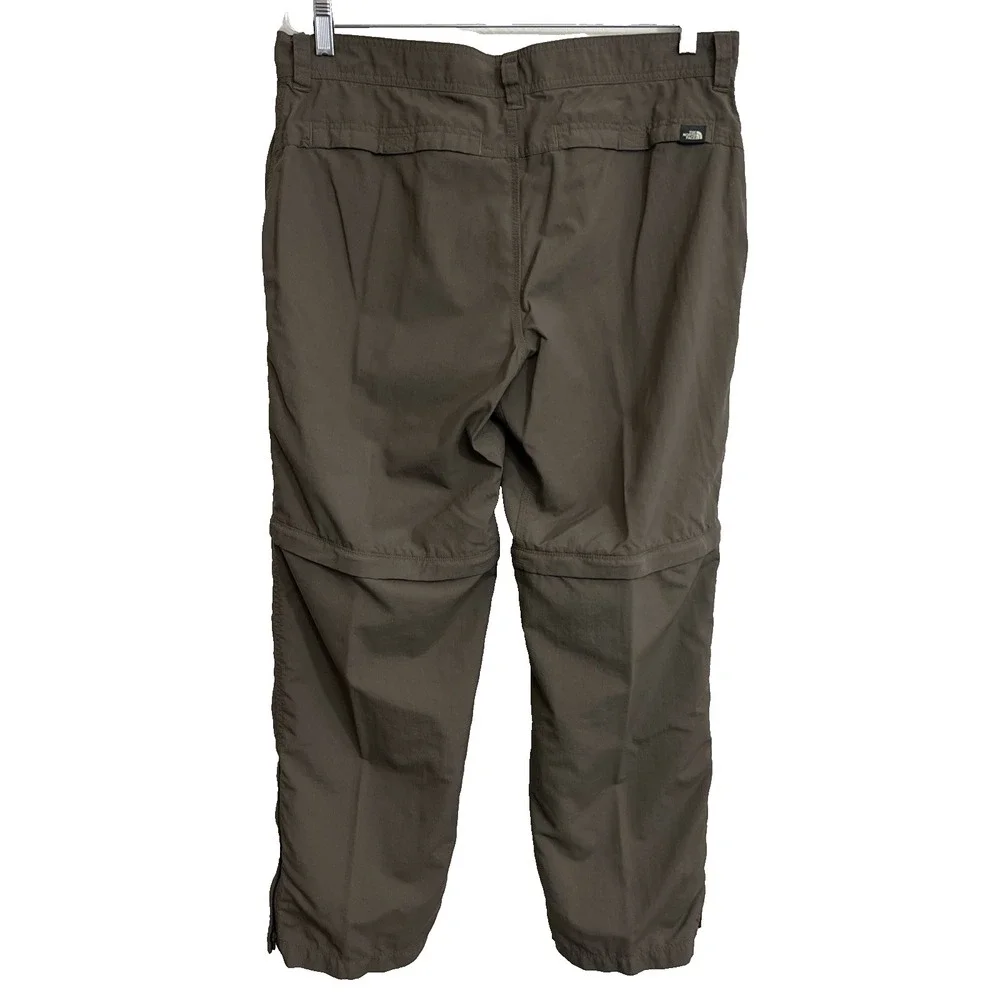 The North Face Men's Size 36 Khaki Brown Convertible Cargo Hiking Pants